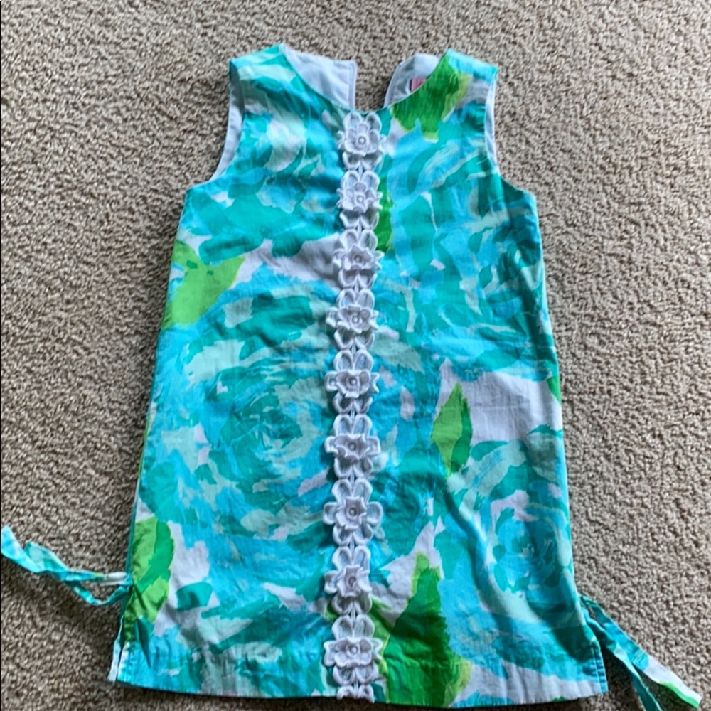Lilly Pulitzer blue first impressions size 8